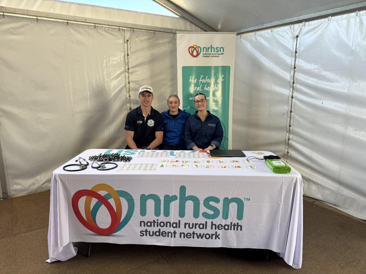 The National Rural Health Student Network (NRHSN) supported three of its members to attend the Goodooga Games this year. 